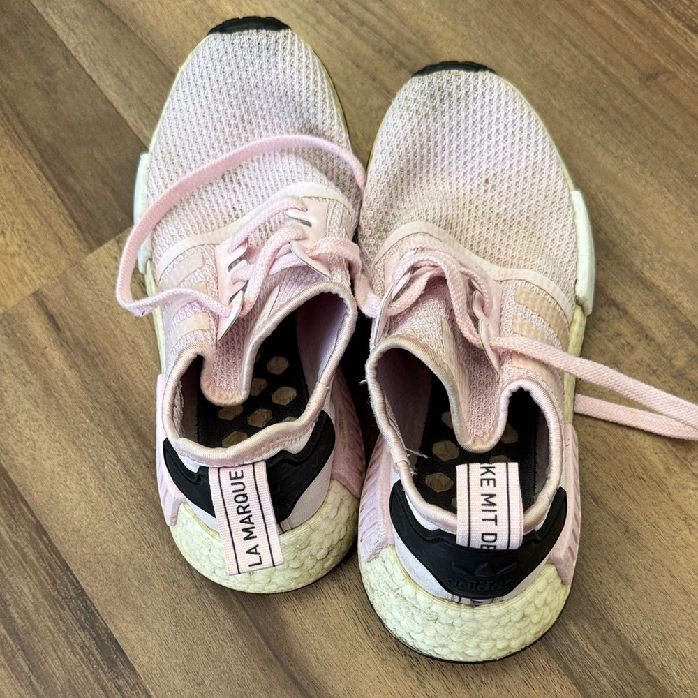 adidas nmd Pink and Black Women's Sneakers - Picture 2 of 6